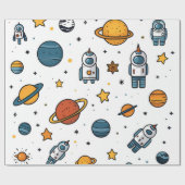 外部空間 ラッピングペーパー (フラット)