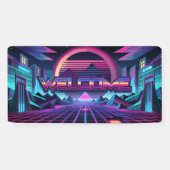 外部空間 横断幕 (横)