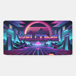 外部空間 横断幕