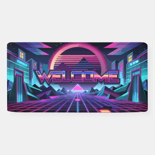 外部空間 横断幕 (横)