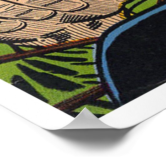 外部空間#18 (1958) ポスター (角)