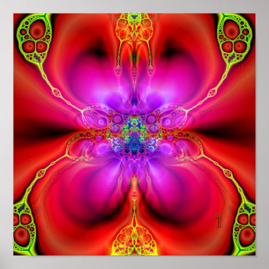 外部遷移バージョン1 (12 x 12) ポスター (正面)