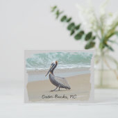 外部銀行からの挨拶OBX NC ポストカード (スタンド正面)