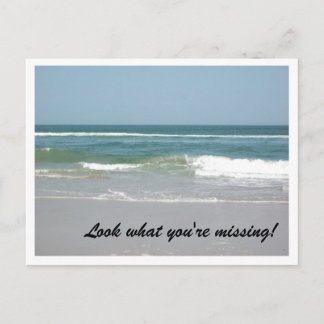 外部銀行ポストカード海シーン ポストカード