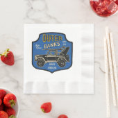 外部銀行NCバッジ 縁ありランチョンナプキン (インサイチュ)