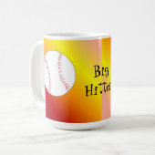 外野の強打者 コーヒーマグカップ (正面左)