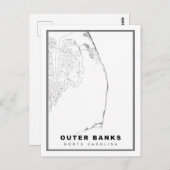 外銀の地図 ポストカード (正面/裏面)