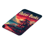 外銀の旅行広告 マグネット (左側)