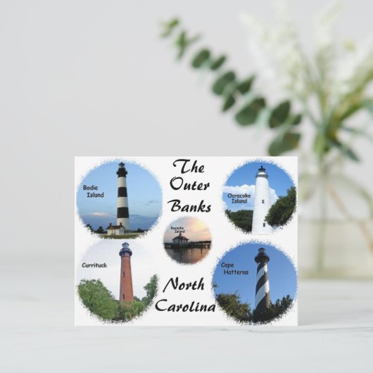 外銀の灯台 ポストカード (スタンド正面)