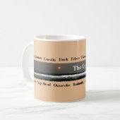 外銀の町 コーヒーマグカップ (正面左)