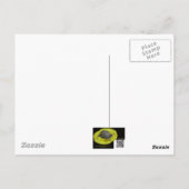 外銀の貝殻からの挨拶 ポストカード (裏面)