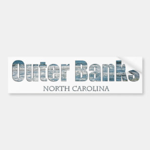 外銀行ノースカロライナ バンパーステッカー