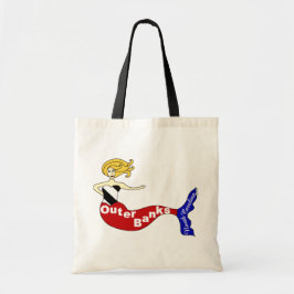 外銀行人魚 トートバッグ