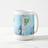 外銀行地図 コーヒーマグカップ (正面右)