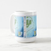 外銀行地図 コーヒーマグカップ (正面左)