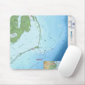 外銀行地図 マウスパッド (マウス)