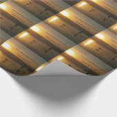 外銀行日の出: これらの銀行は24時間を開けます! ラッピングペーパー (角)