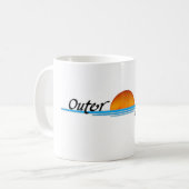 外銀行 コーヒーマグカップ (正面左)