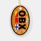 外銀行 セラミックオーナメント (裏面)