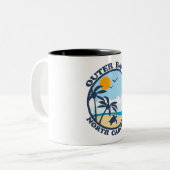 外銀行 ツートーンマグカップ (正面左)