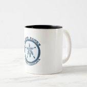 外銀行 ツートーンマグカップ (正面右)