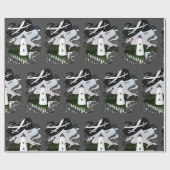 外銀行 ラッピングペーパー (フラット)