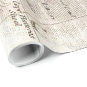 外銀行(1818年)のヴィンテージの地図 ラッピングペーパー (ロールコーナー)