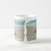 外銀行OBX NCのペリカン コーヒーマグカップ (中央)