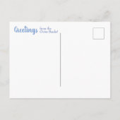 外銀「家族おもしろい」 ポストカード (裏面)