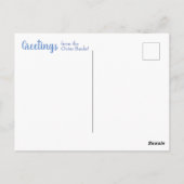 外銀「家族おもしろい」 ポストカード (裏面)