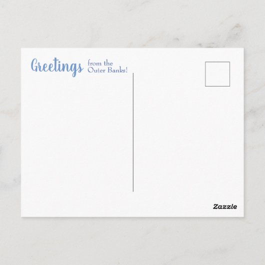 外銀「家族おもしろい」 ポストカード (裏面)