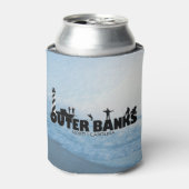 外銀「魚釣り」 缶クーラー (缶正面)