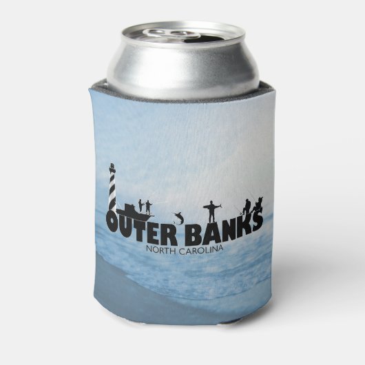 外銀「魚釣り」 缶クーラー (缶裏面)