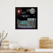 外陸道路ポスター ポスター (キッチン)