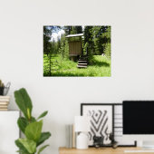 外飛んでいる屋 ポスター (ホームオフィス)