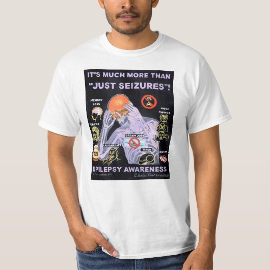 多くによりちょうど握り Tシャツ (正面)