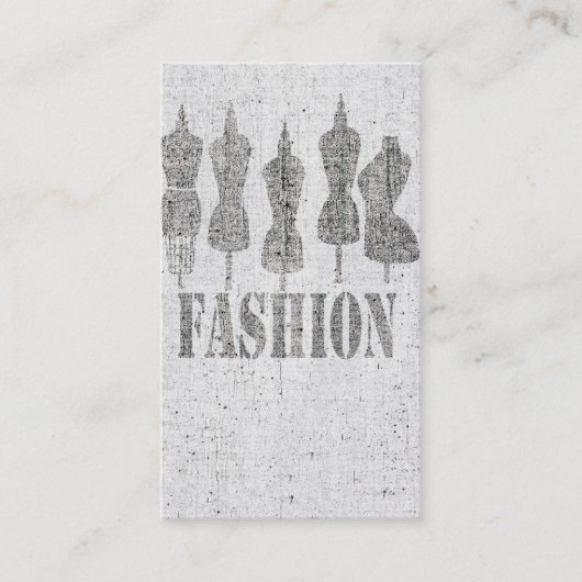 多くのかわいい。 レトロのヴィンテージのテーラー服の型枠 名刺 (正面)