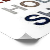 多くのことわざこんにちは ポスター (角)