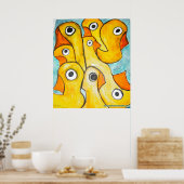 多くのアヒル ポスター (キッチン)