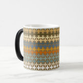 多くのカラフルが組織を横切る モーフィングマグカップ (正面左)