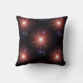 多くのカラフルの小さな太陽、光 クッション (裏面)