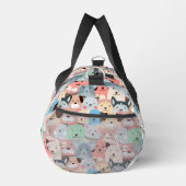 多くのカラフルドッグズオールオーバープリントダッフェルバッグ ダッフルバッグ (右)