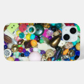 多くのカラフルビーズ Case-Mate iPhoneケース (裏面 (横))