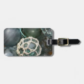 多くのガラス魚釣りフロート、アラスカ ラゲッジタグ (正面横)