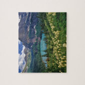 多くのグラインネル湖の上のbeargrass ジグソーパズル (縦)