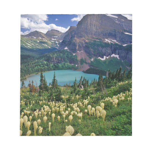 多くのグラインネル湖の上のbeargrass ノートパッド (正面)