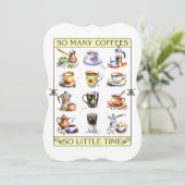 多くのコーヒー、しかし時間は少ない (スタンド正面)