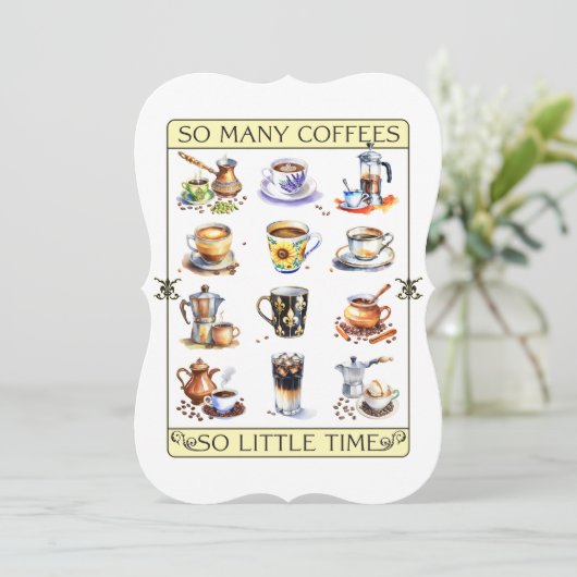 多くのコーヒー、しかし時間は少ない (スタンド正面)