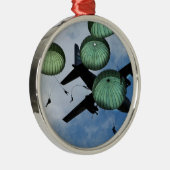 多くのジャンプの代表団、パラシュート、米国陸軍 メタルオーナメント (右)