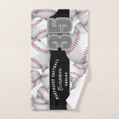 多くのソフトボールカスタム選手とチーム名 ハンドタオル (ハンドタオル)